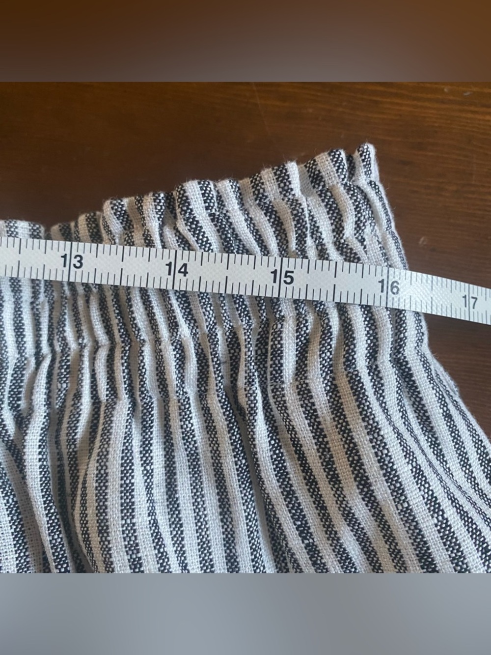 NWT Reformation Women’s Mila Smocked Waist Linen Shorts Vineyard Beachy Size XL - Picture 10 of 12